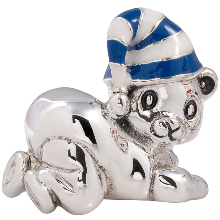 Saturno Teddy and cap blue Medium-Collectables-Goviers