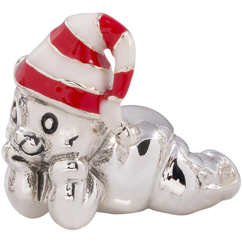 Saturno Teddy and cap red Small-Collectables-Goviers