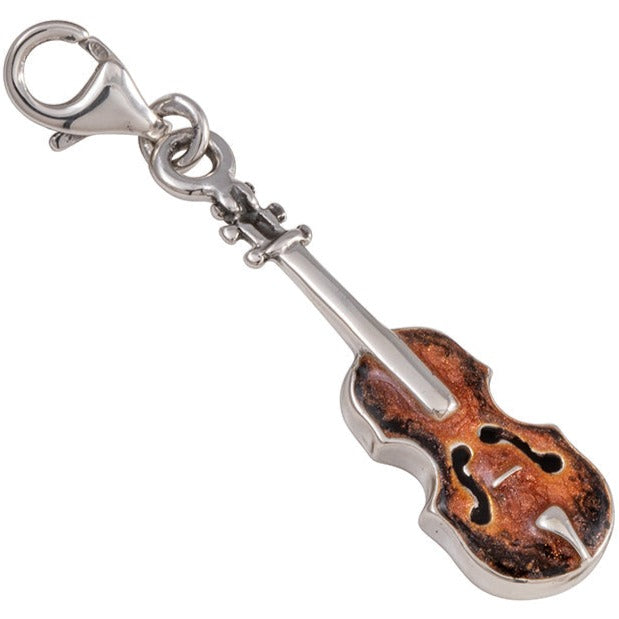 Saturno Violin Pendant silver-Collectables-Goviers