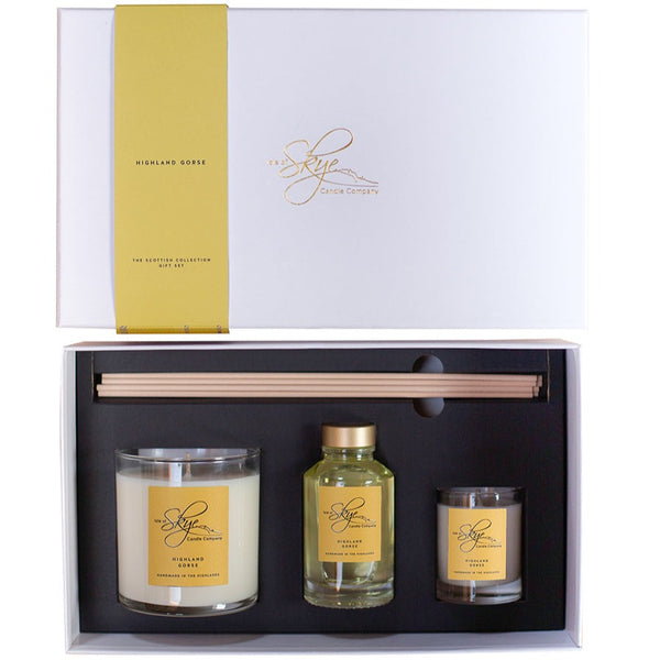 Skye Candles Highland Gorse Gift Set Goviers of Sidmouth