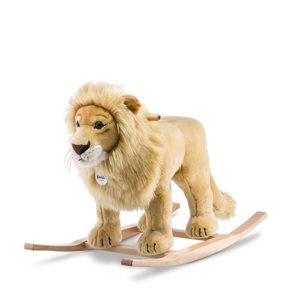 Steiff Rocking Animal Leo Lion-Collectable Teddy Bears-Goviers