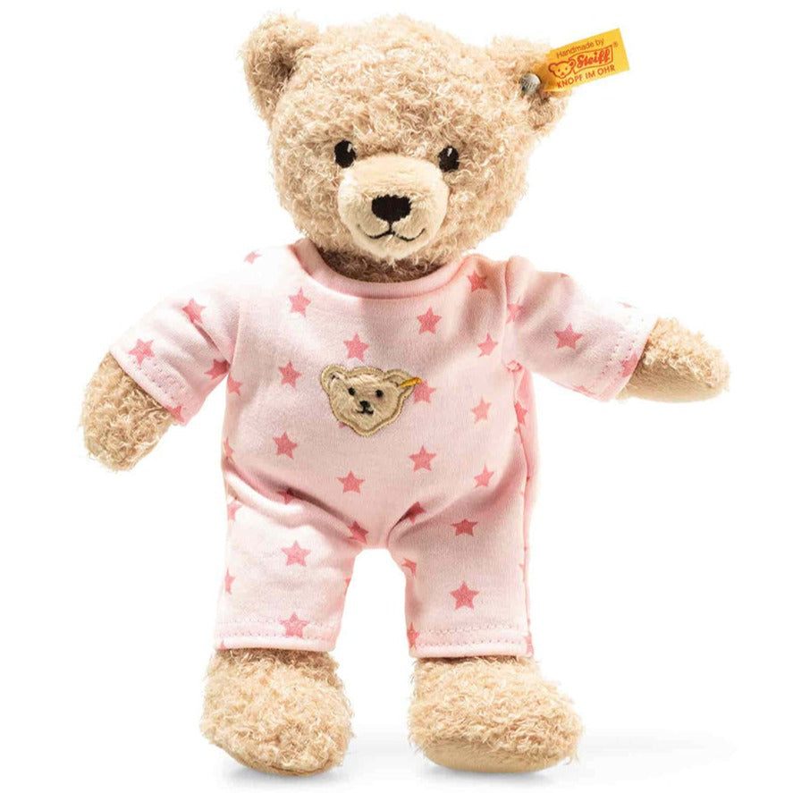 Steiff Teddy Bear Girl Pink With Pyjama's - Goviers of Sidmouth