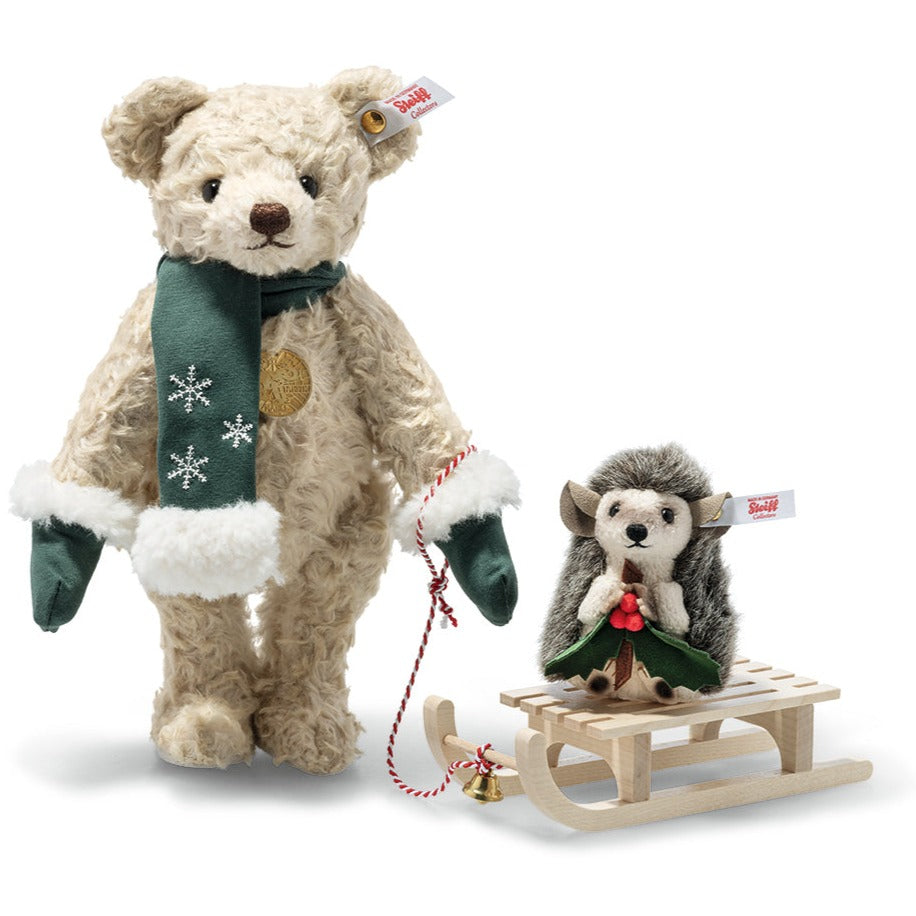 Steiff Teddy Bear with Hedgehog-Collectable Teddy Bears-Goviers