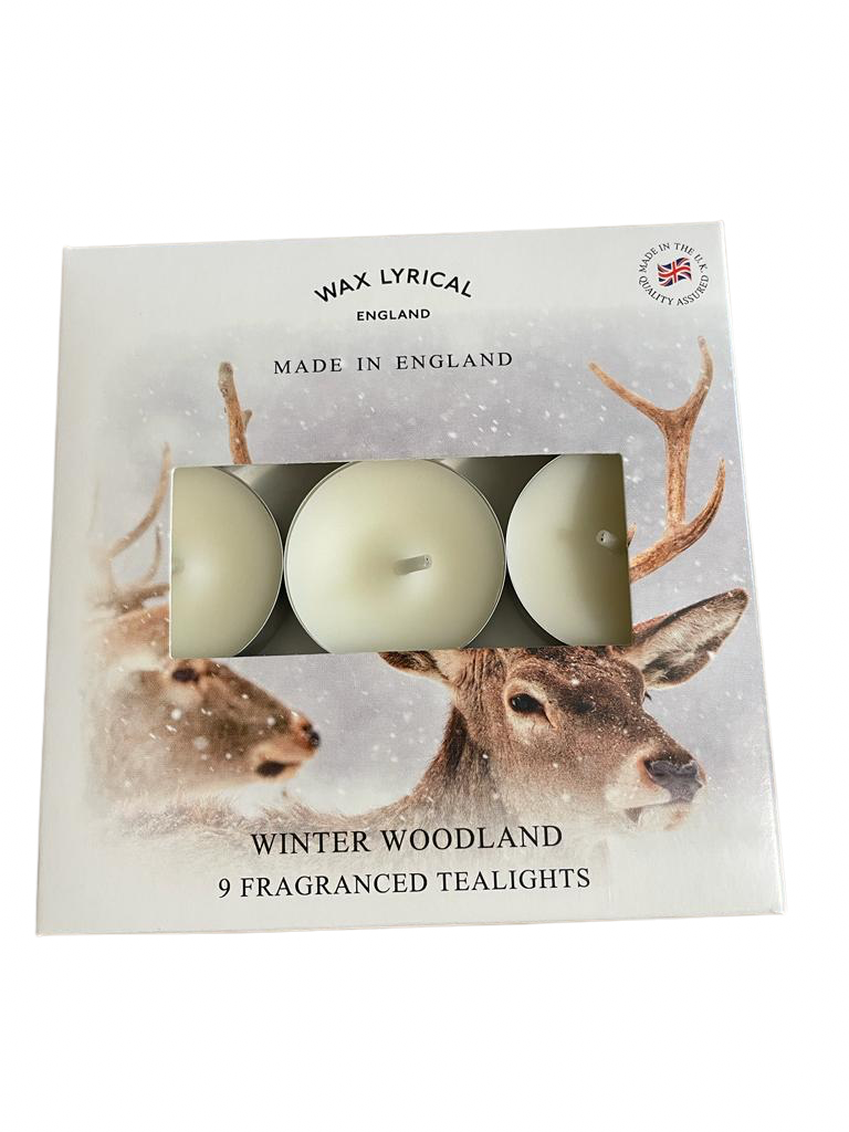 Wax Lyrical Set of Tea lights Winter Woodland-Home Accessories-Goviers